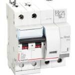 Legrand 411325 - 25A DP 30mA 10KA C~ AC:240/415V DX3 RCBOs
